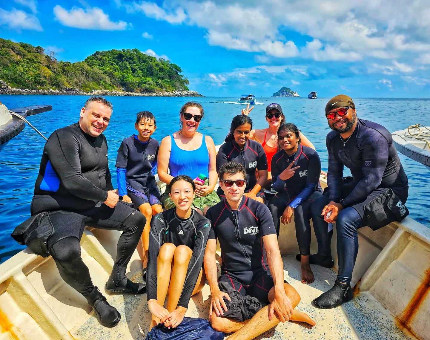 Divers preparing for an expedition